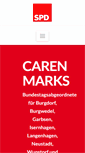 Mobile Screenshot of caren-marks.de